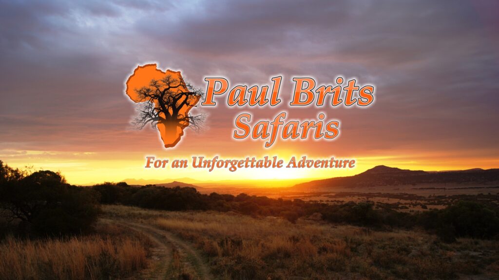 Paul Brits Safaris Banner Desktop version